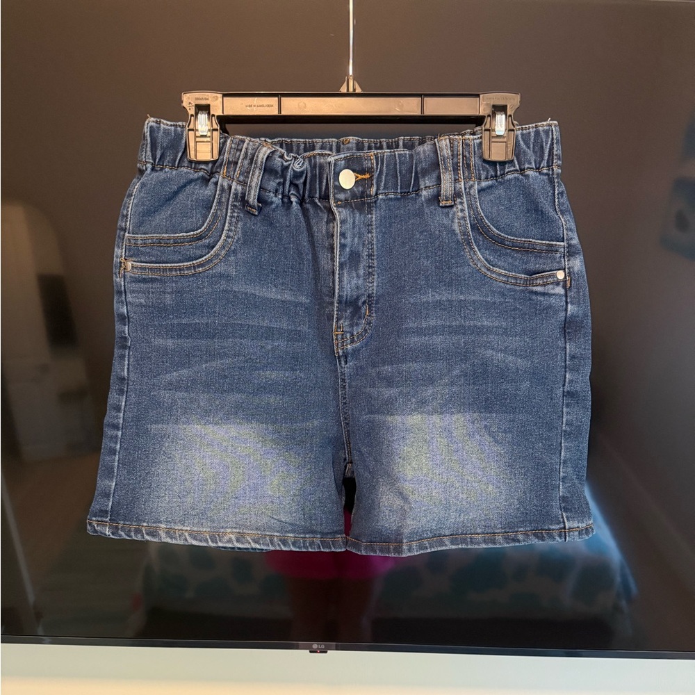 Stylish Denim Blue Jean Shorts for Women